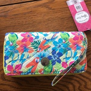 🌺🌸🌼 Quilted Cotton Floral Wristlet 🌼🌸🌺